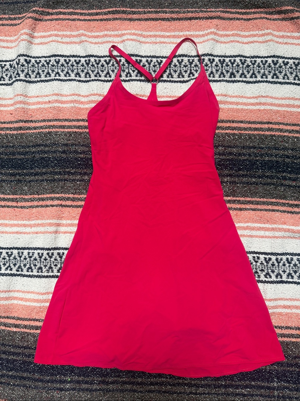 Outdoor Voices XS Magenta Pink Exercise Dress with Strappy Back Extra Small